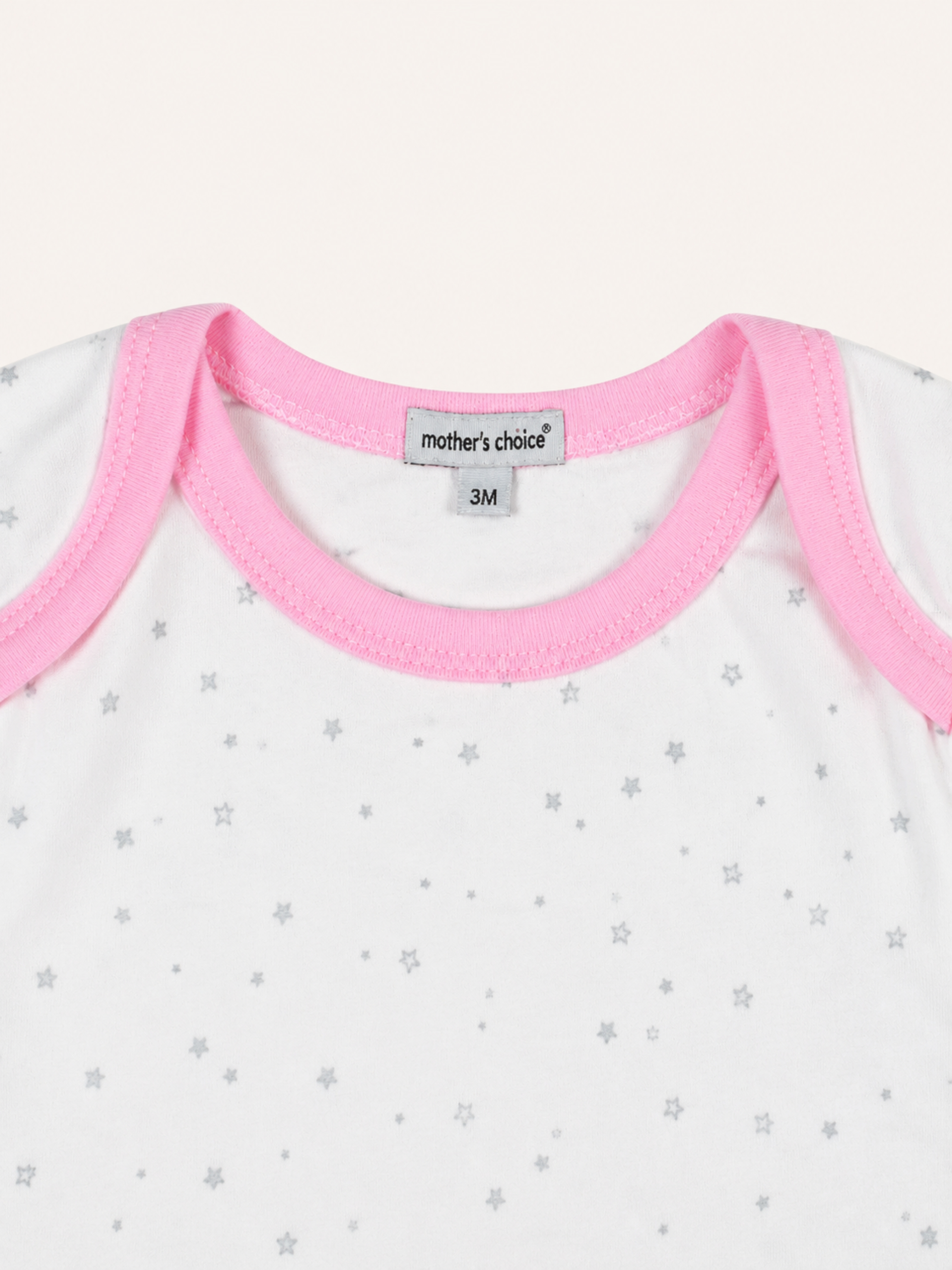 Baby Girl Pink I Love Mommy and Daddy 3-Piece Cotton Set - Bodysuit, Footed Jumpsuit and Bib