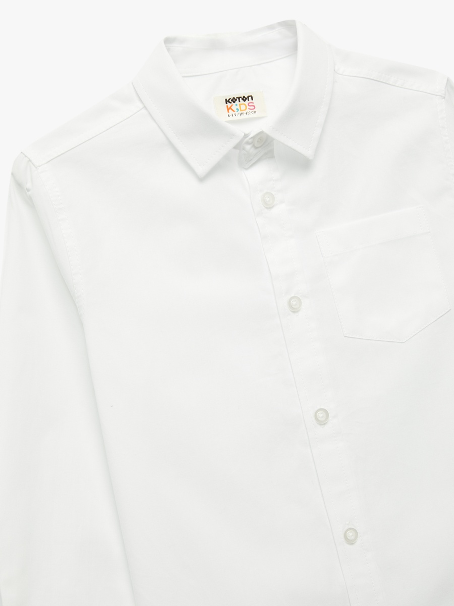 Solid Long Sleeves Shirt