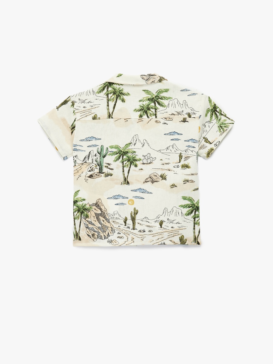 Printed Short Sleeves Shirt