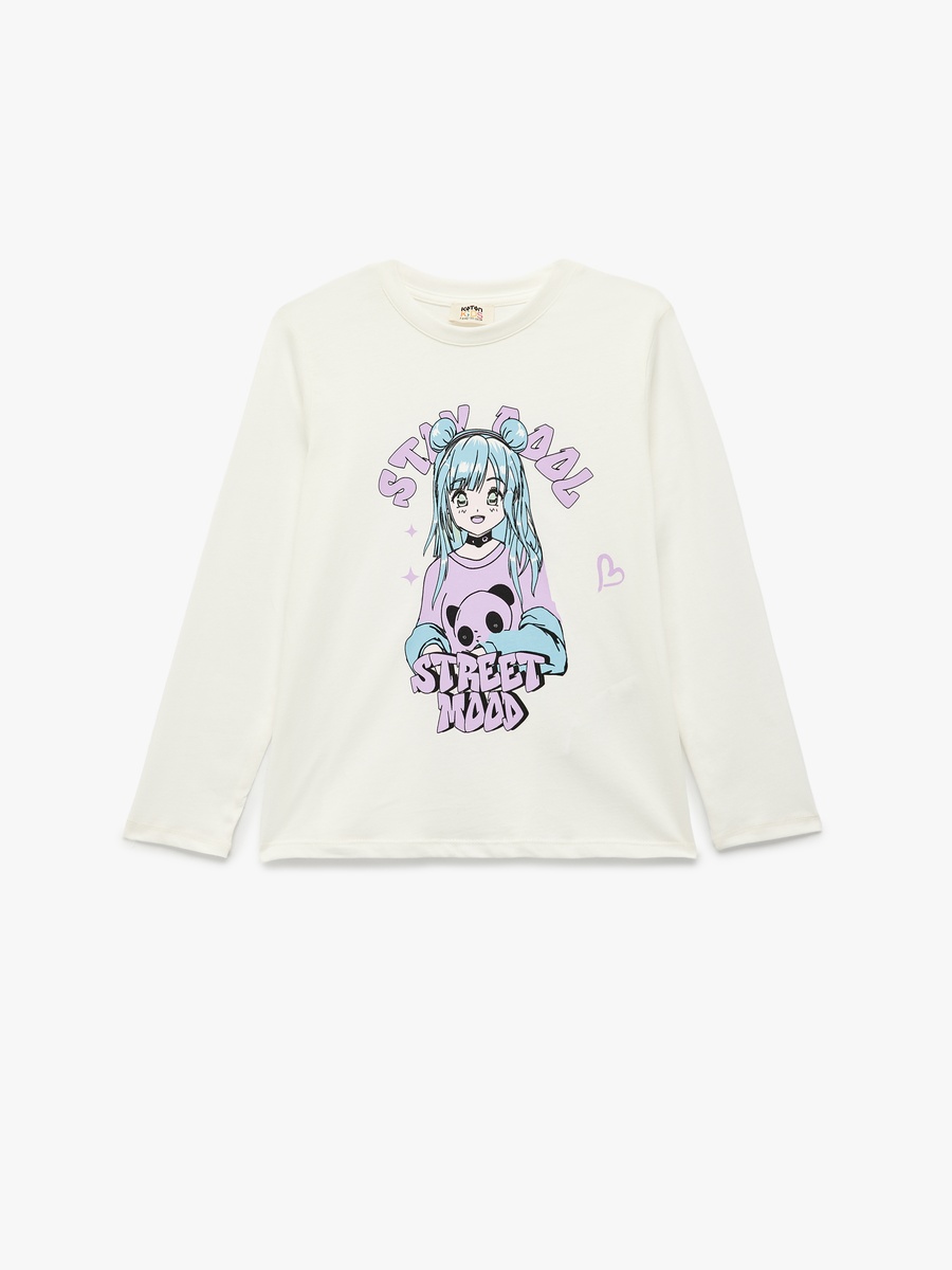 Printed Long Sleeves T-Shirt