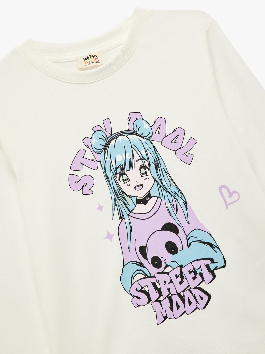 Printed Long Sleeves T-Shirt