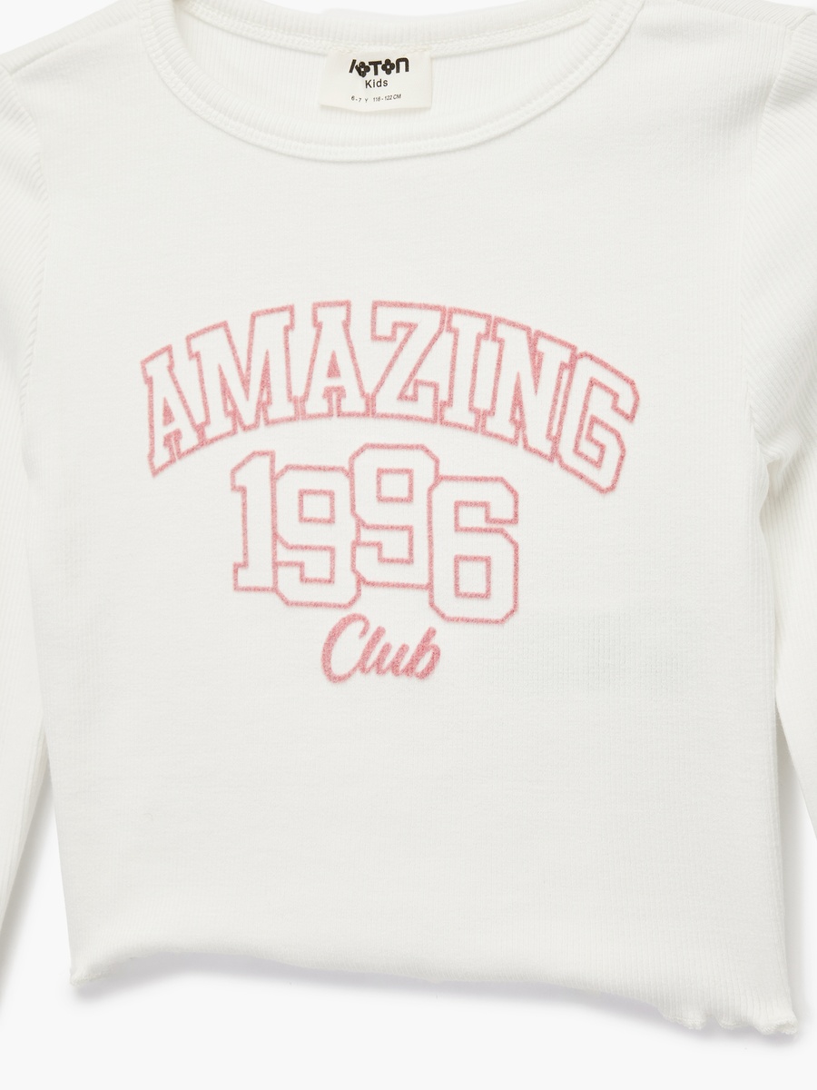 Printed Long Sleeves T-Shirt
