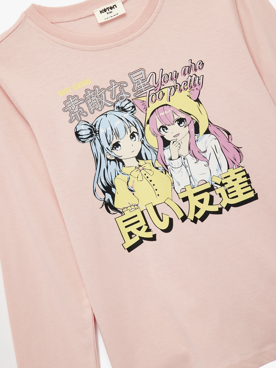Printed Long Sleeves T-Shirt