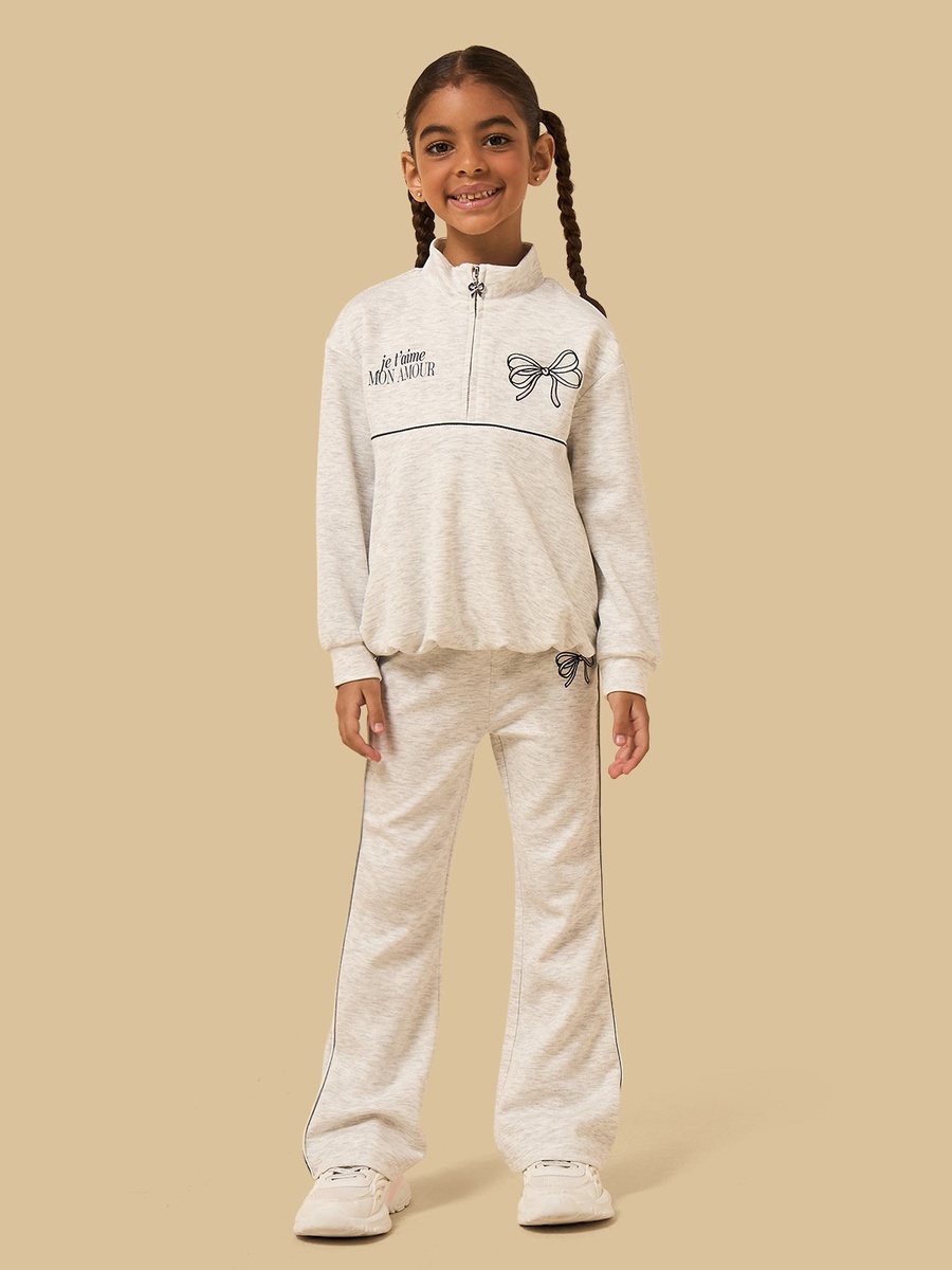 بنطلون واسع مطرز