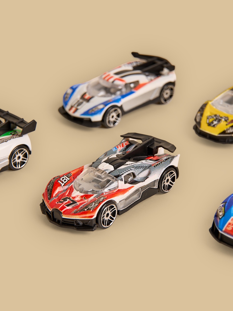 Pack of 6 - Racing Car