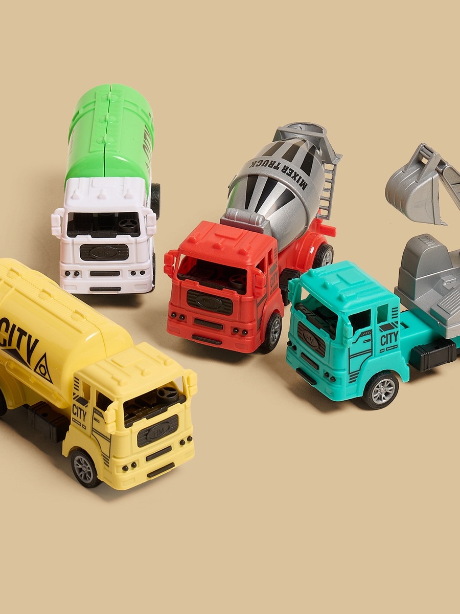 Pack of 6 - Assorted Trucks