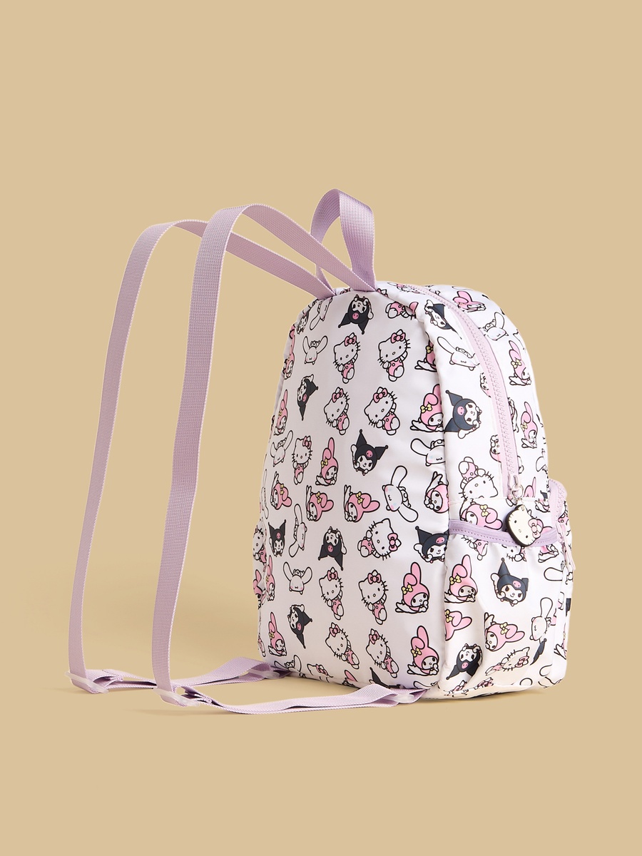 Hello Kitty and Friends Print Backpack with Adjustable Straps