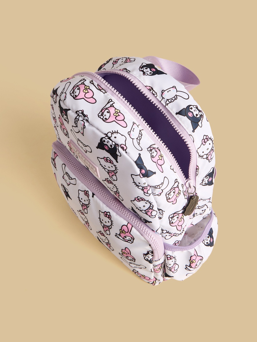 Hello Kitty and Friends Print Backpack with Adjustable Straps
