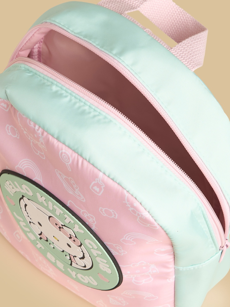 Hello Kitty Backpack with Zip Closure