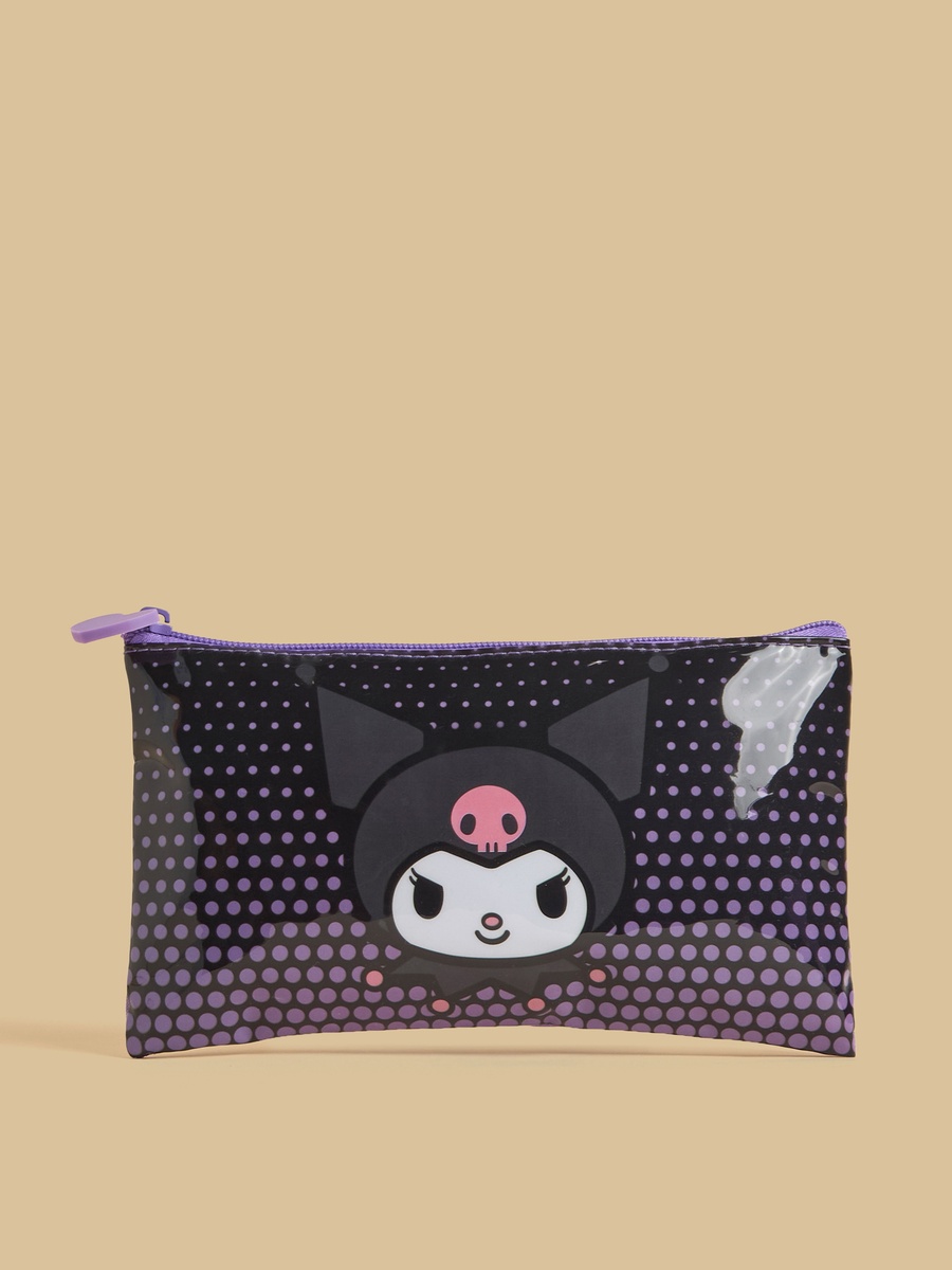 Kuromi Print 5-Piece Trolley Backpack Set