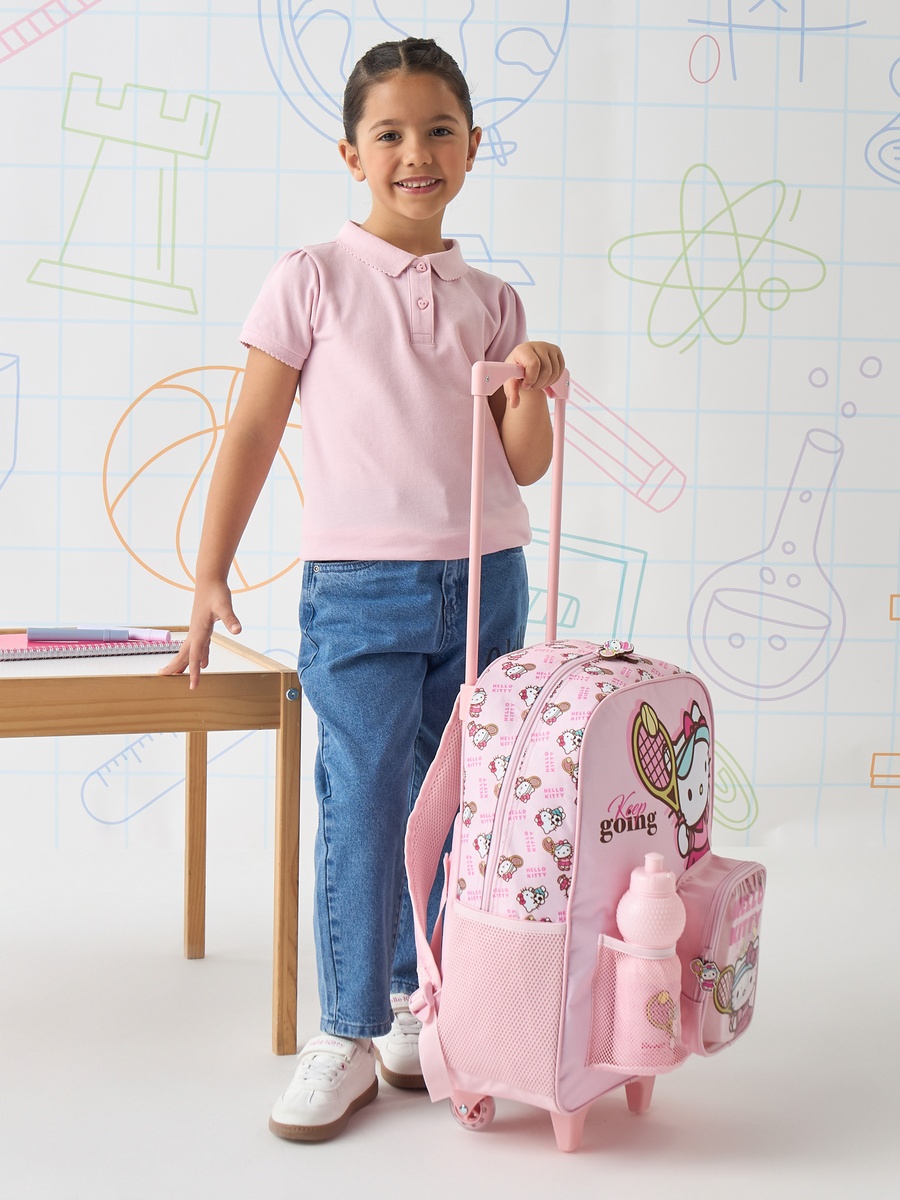 Hello Kitty Print 3-Piece Trolley Bag Set