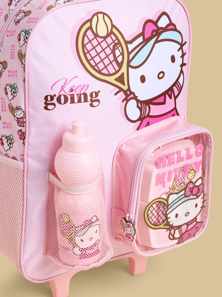 Hello Kitty Print 3-Piece Trolley Bag Set