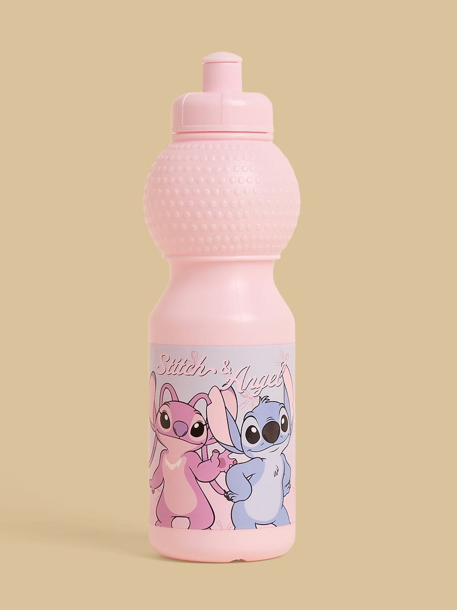 Stitch and Angel Print 5-Piece Backpack Set