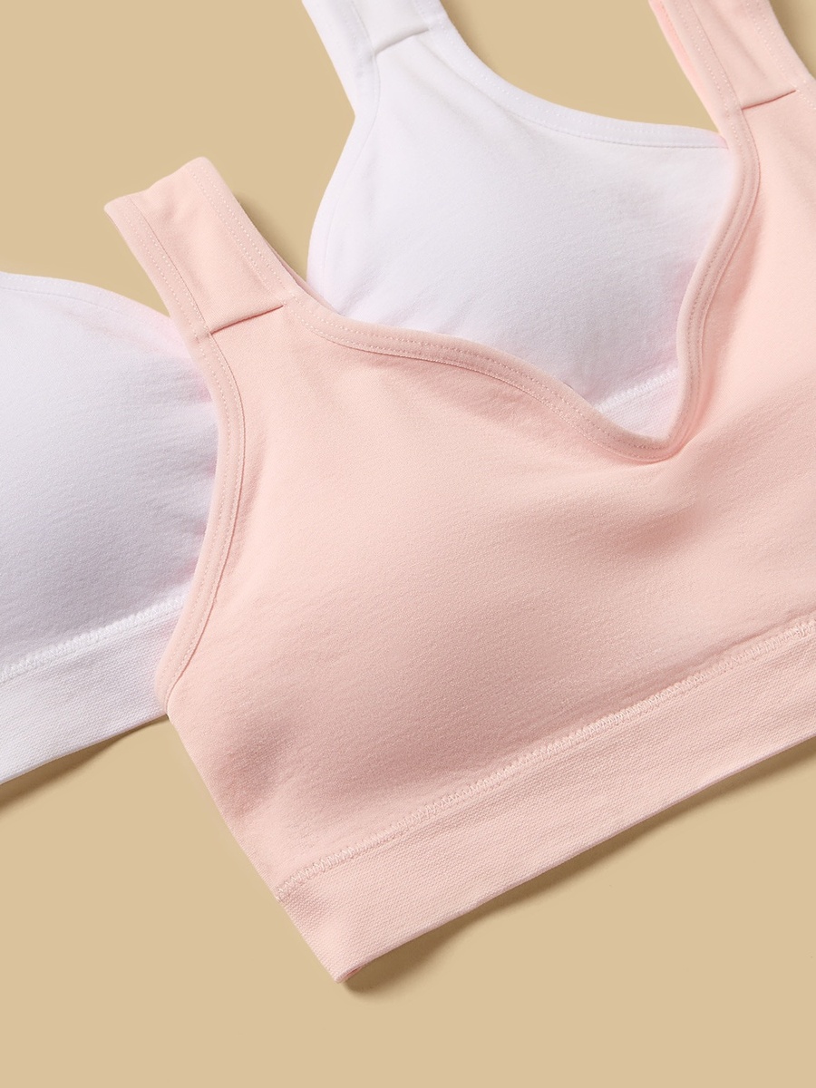 Pack of 2 - Plain Padded Trainer Bra