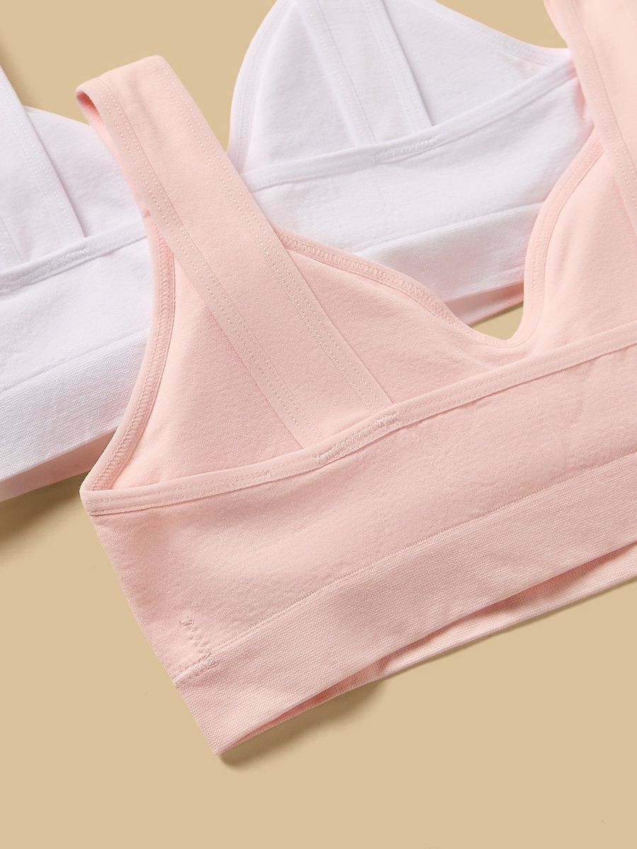 Pack of 2 - Plain Padded Trainer Bra