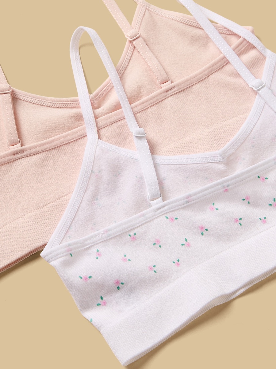 Pack of 2 - Seamless Non-Padded Trainer Bra
