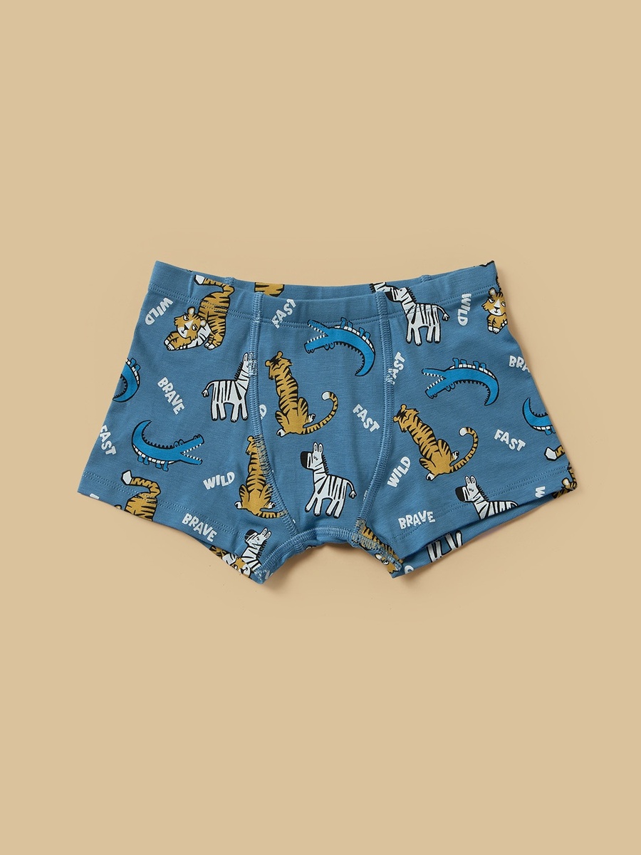Pack of 5 - Safari Print Briefs