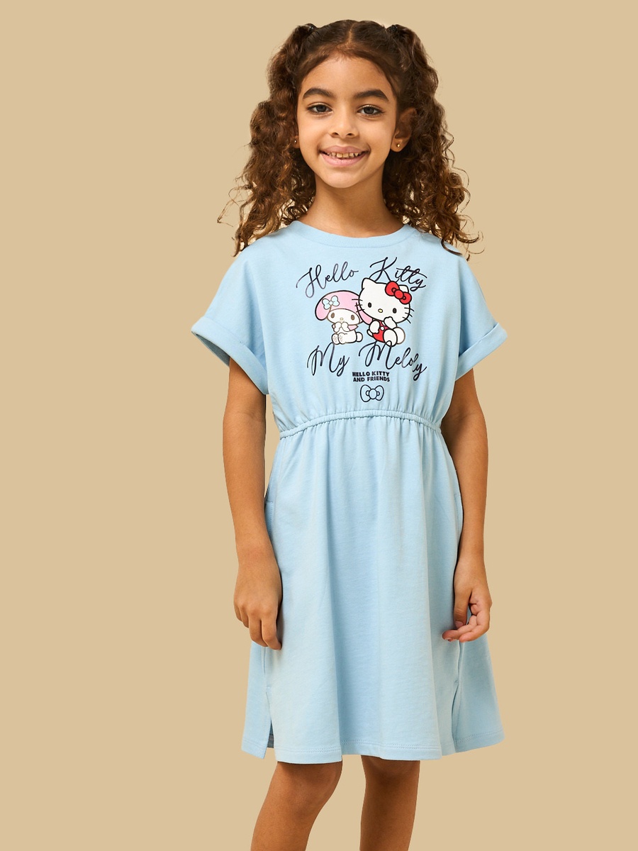 Hello Kitty and Friends Print Dress