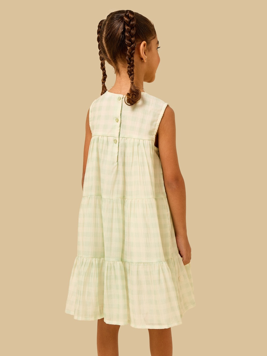 Bow Accent Sleeveless Dress