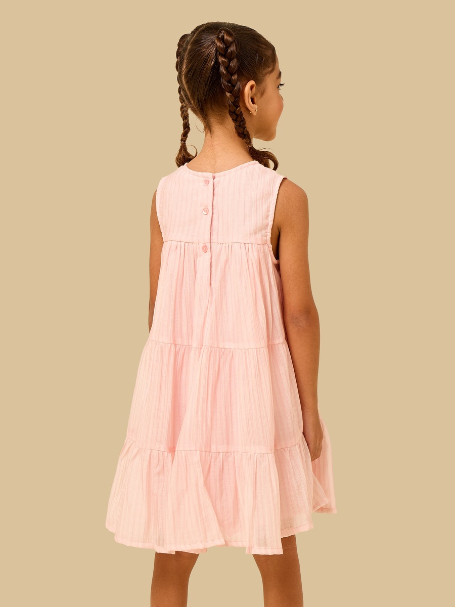Bow Accent Sleeveless Dress