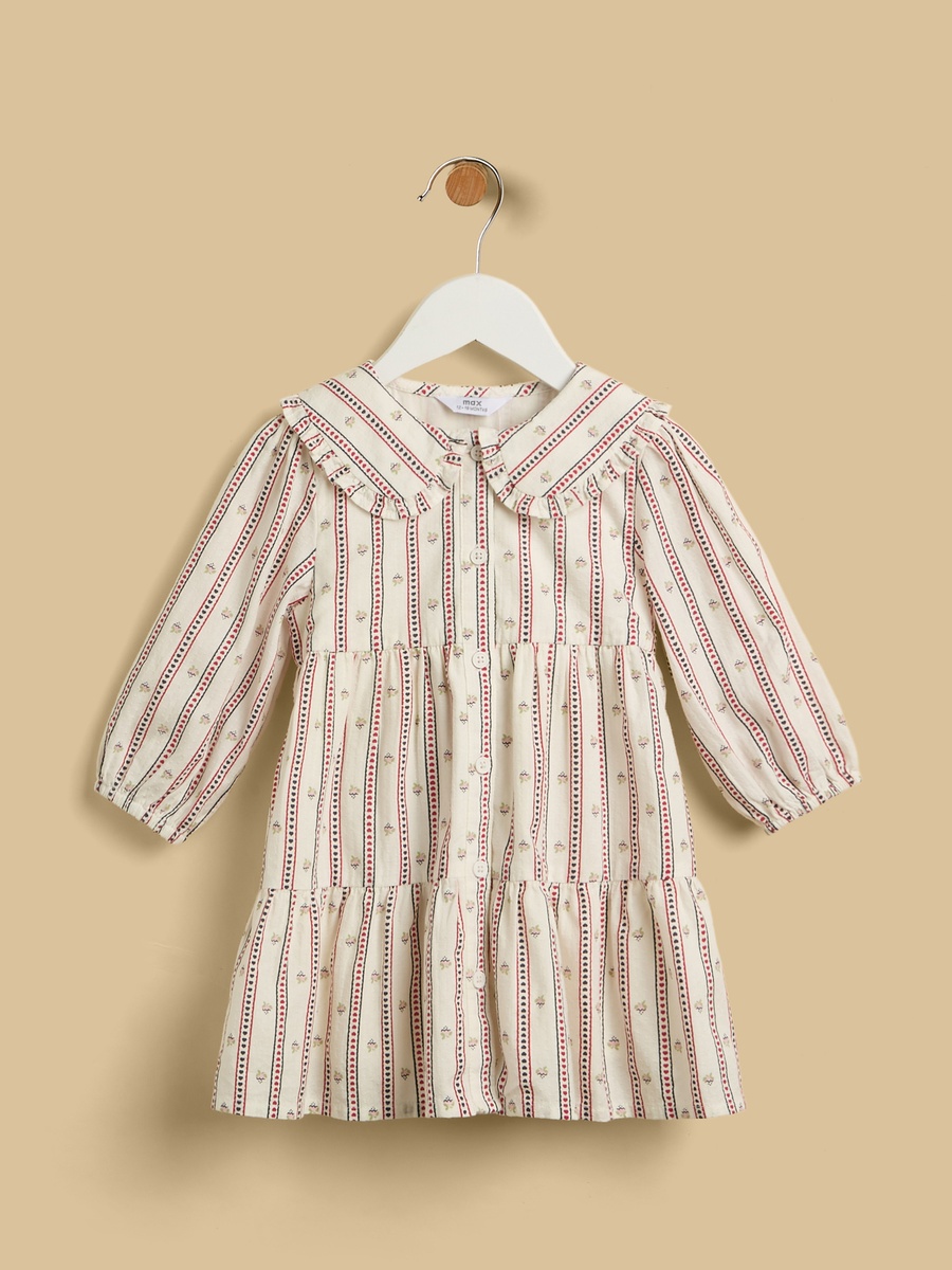 Striped Dress with Bloomers