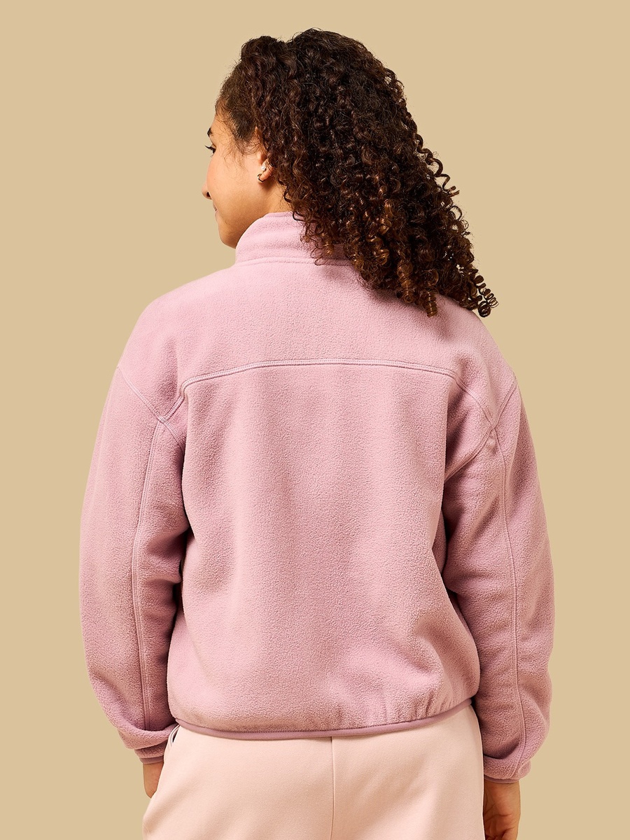 Zip Through Jacket with High Neck