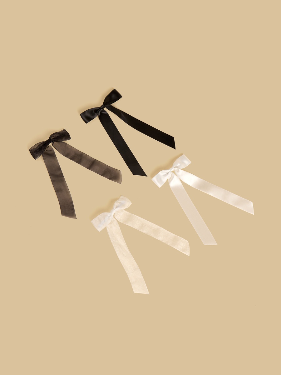 Pack of 4 - Bow Hair Clip