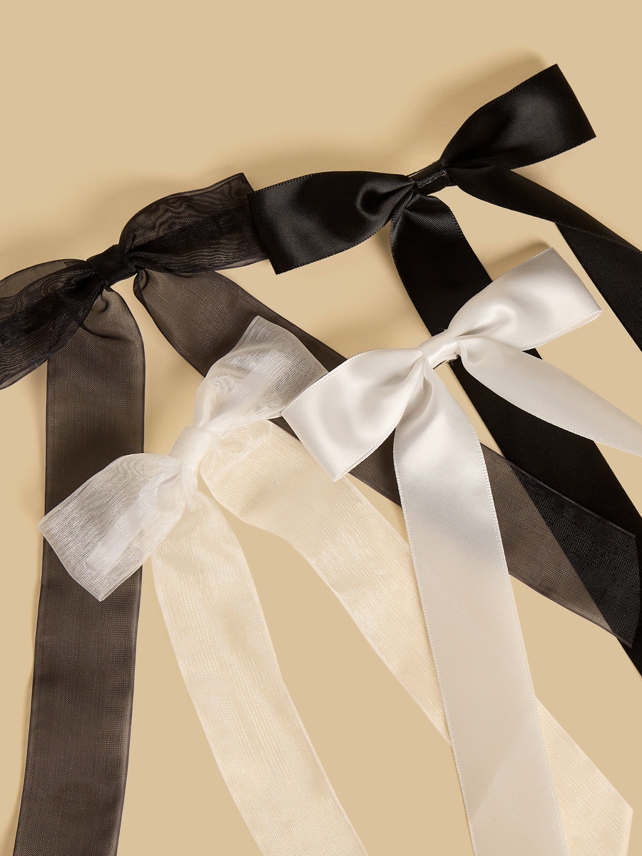 Pack of 4 - Bow Hair Clip