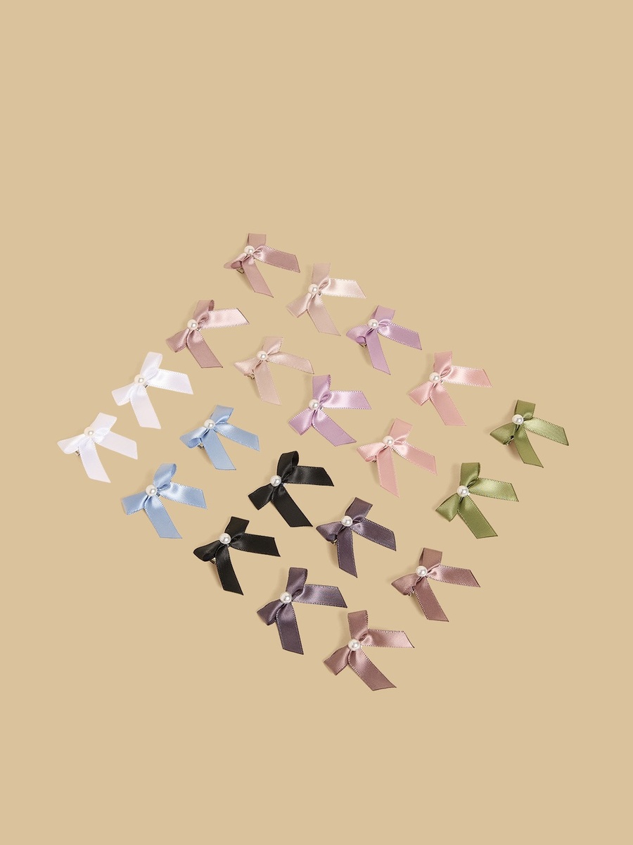 Pack of 20 - Pearl Embellished Hair Clip