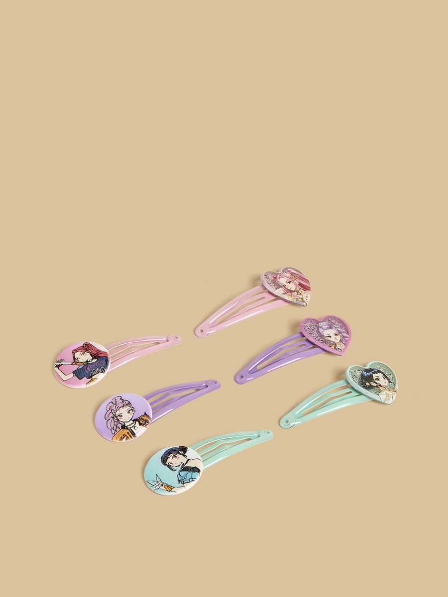 Pack of 6 - KPop Demon Hunters Hair Clip