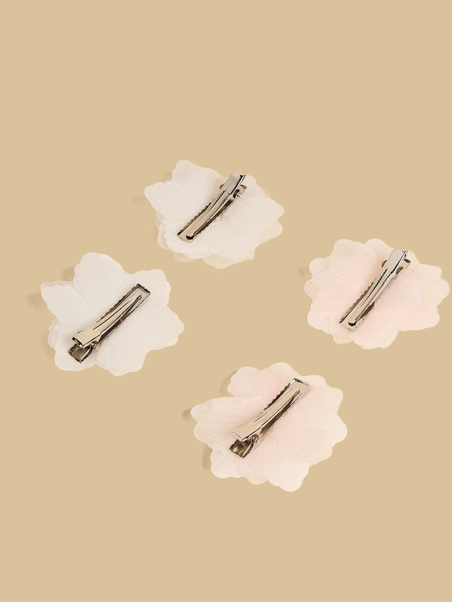 Pack of 4 - Floral Shaped Hair Clip