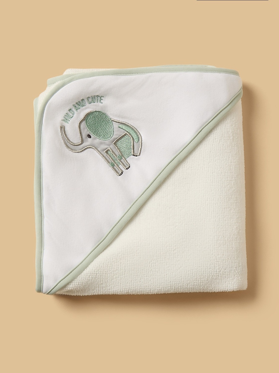 Assorted 6-Piece Hooded Bath Towel and Wash Cloth Set