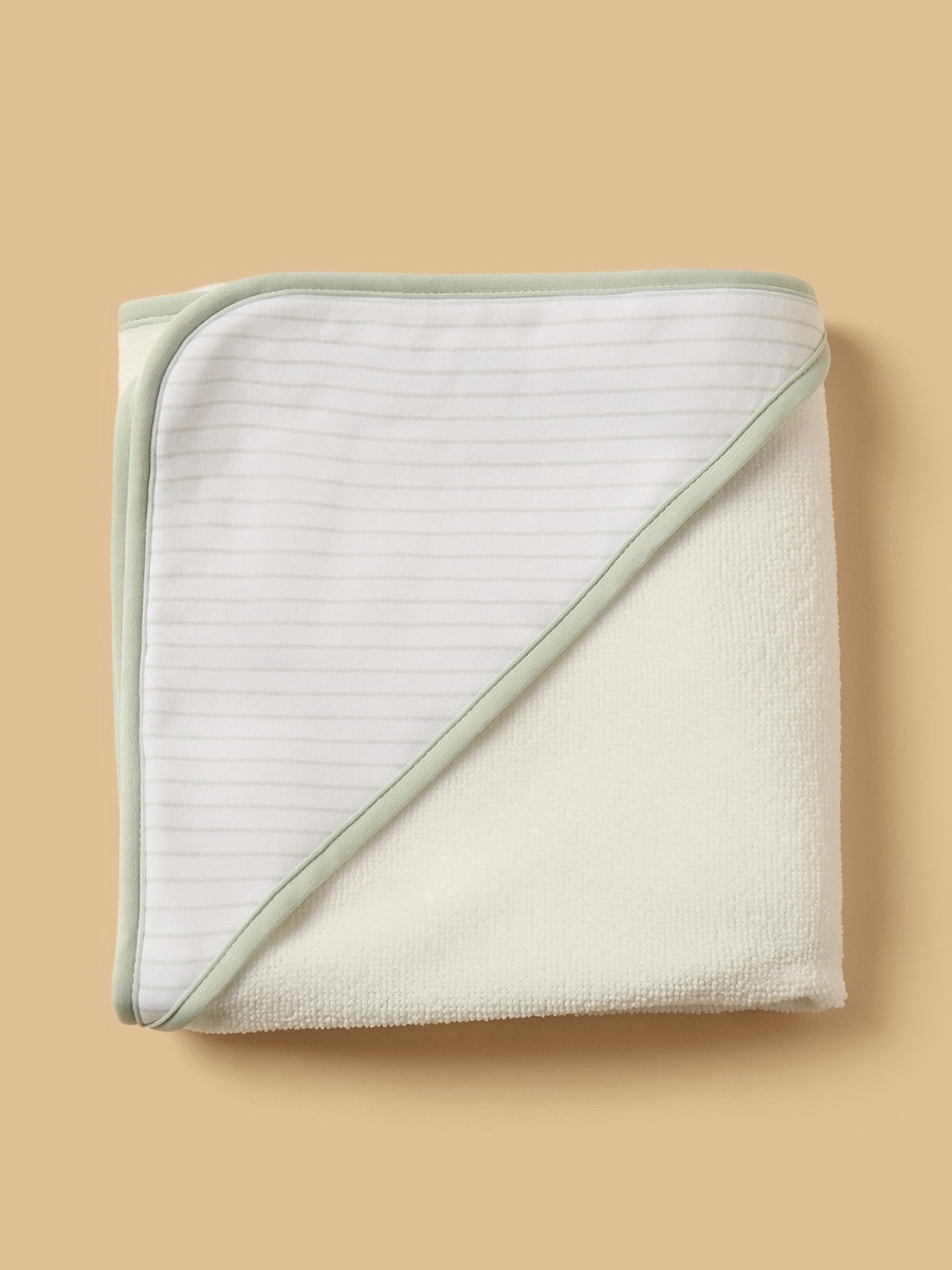 Assorted 6-Piece Hooded Bath Towel and Wash Cloth Set