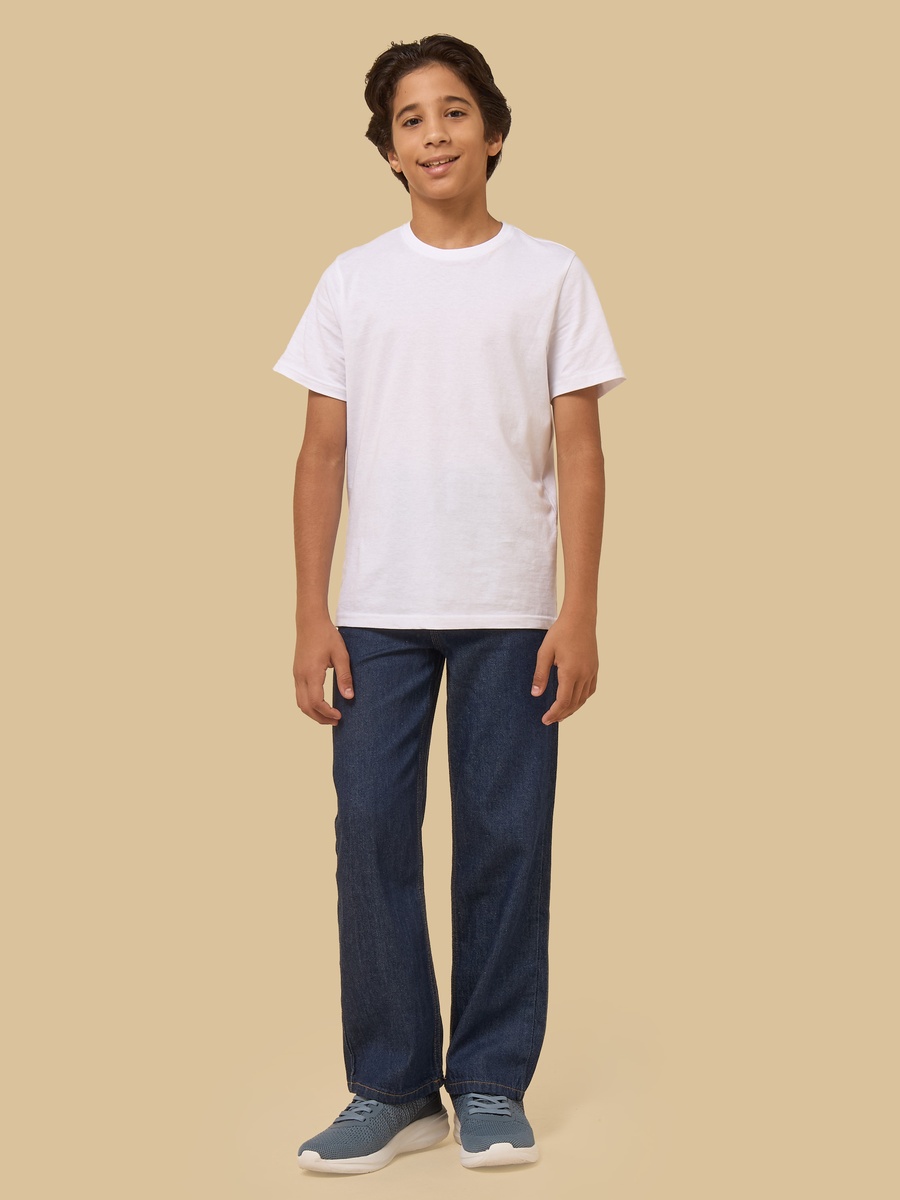 Flared Cotton Jeans