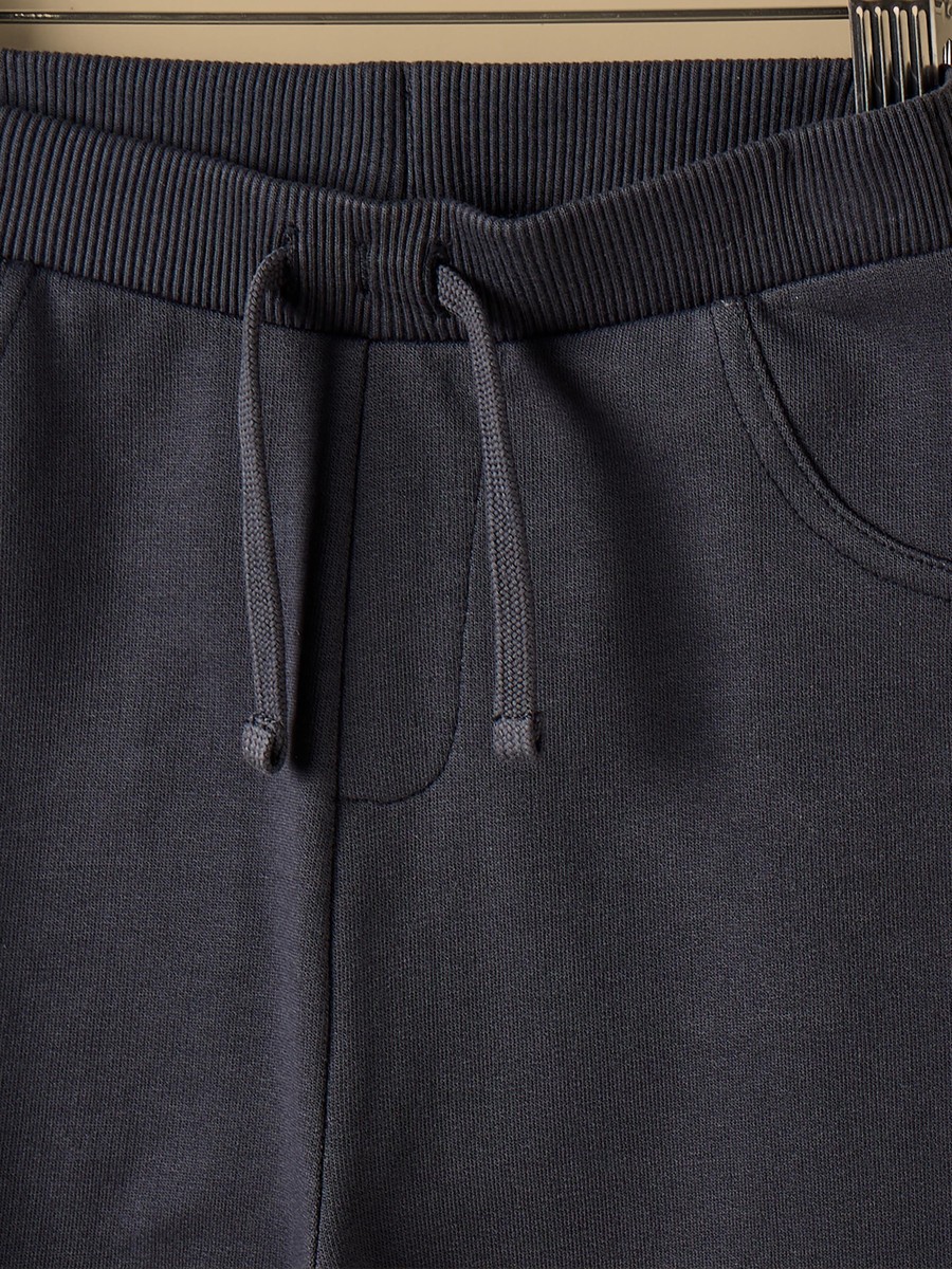 Textured Cotton Joggers