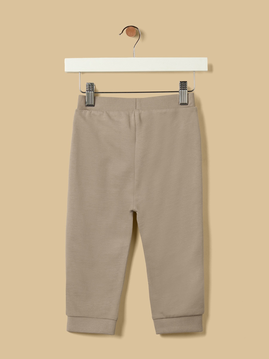 Textured Cotton Joggers