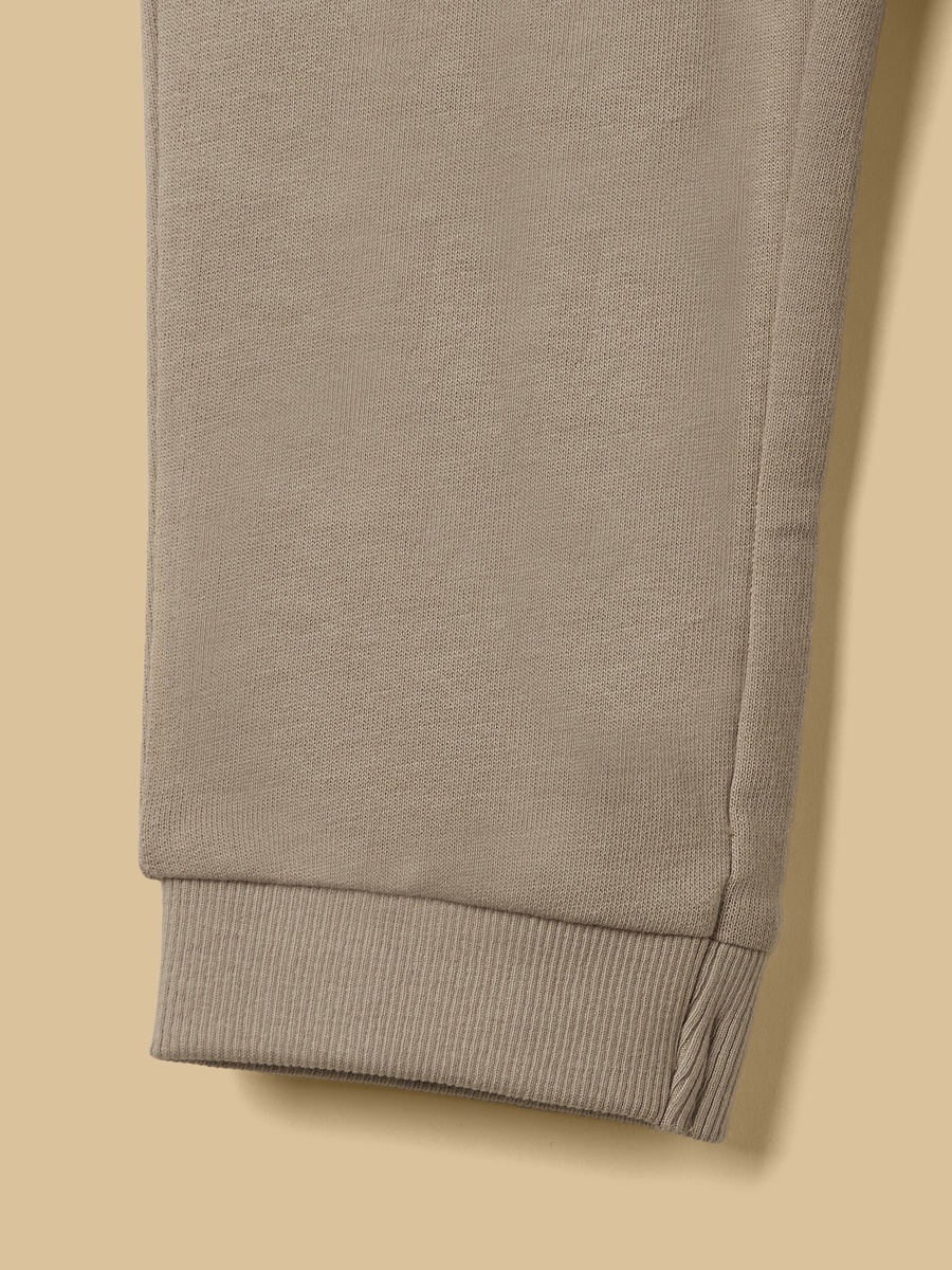 Textured Cotton Joggers