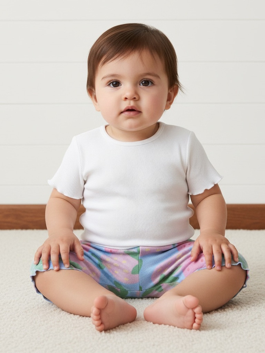 Pack of 5 - Fruit Print Short Leggings