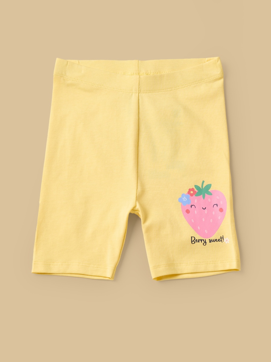 Pack of 5 - Fruit Print Short Leggings