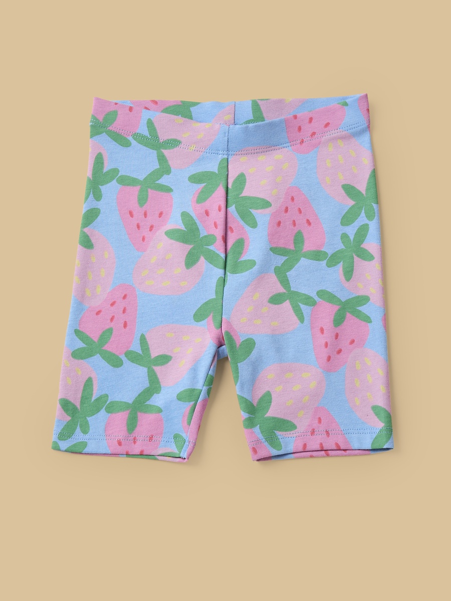 Pack of 5 - Fruit Print Short Leggings