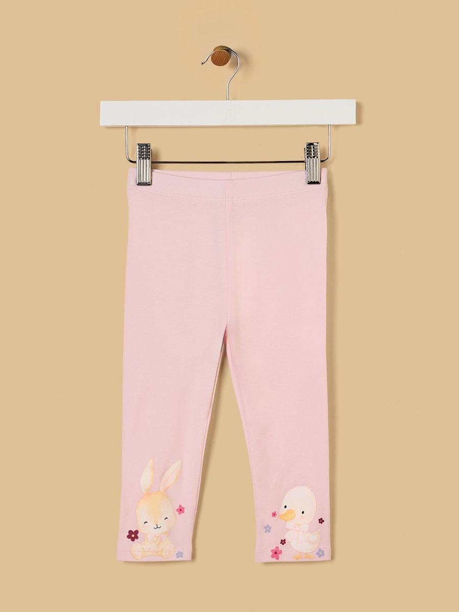 Bunny and Duck Print Leggings