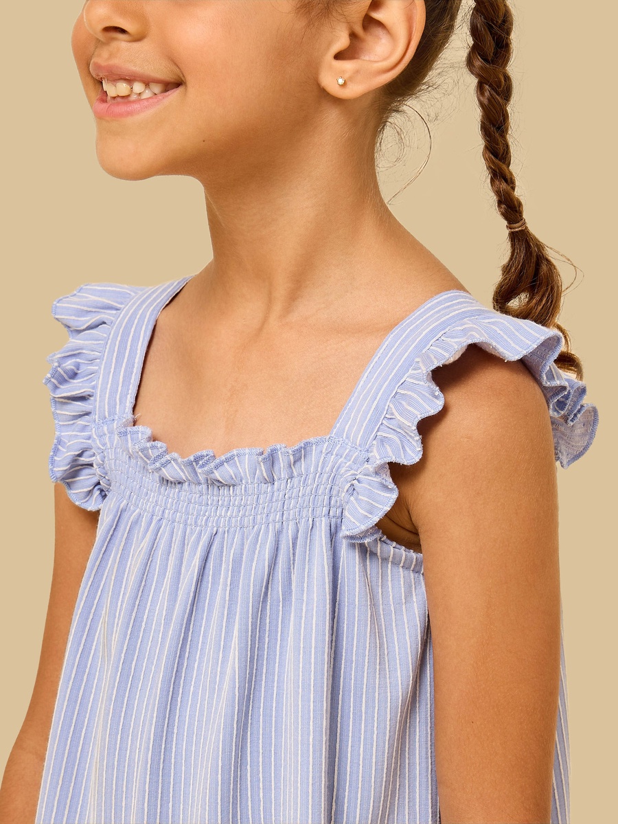 Striped Soft Touch Pyjama Set
