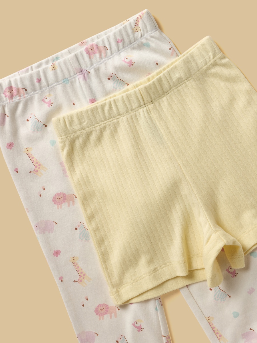 Pack of 2 - Safari Print Cotton Pyjama Set