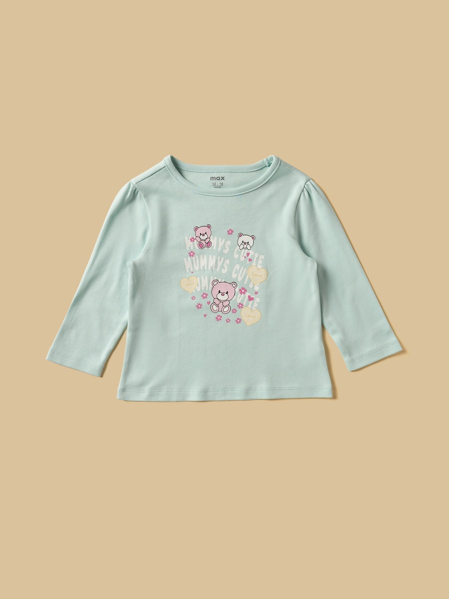 Pack of 2 - Printed Cotton Pyjama Set