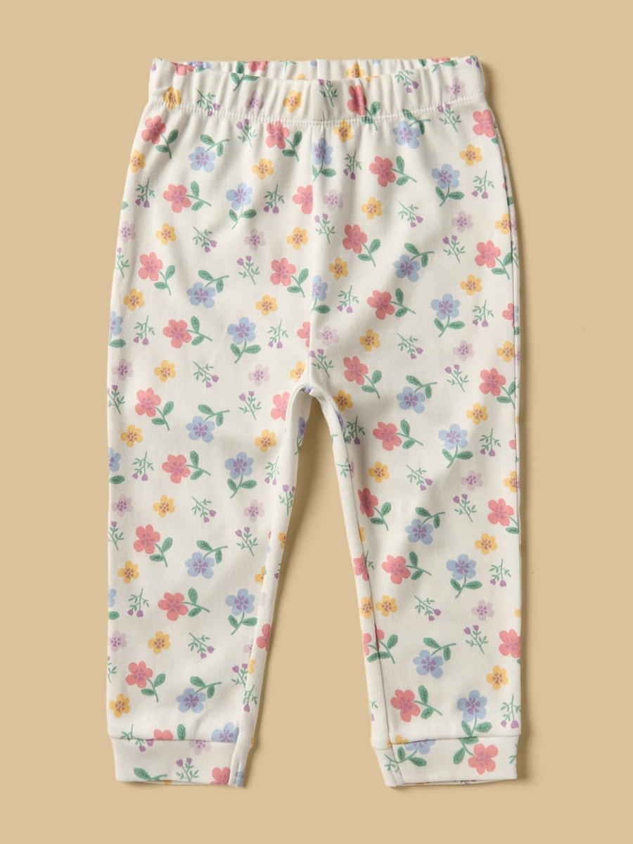 Pack of 2 - Floral Print Cotton Pyjama Set
