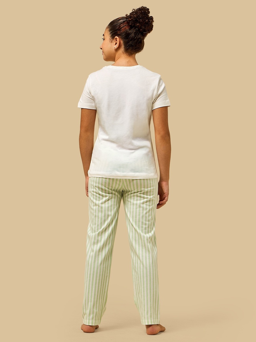 Matcha Print Cotton Pyjama Set