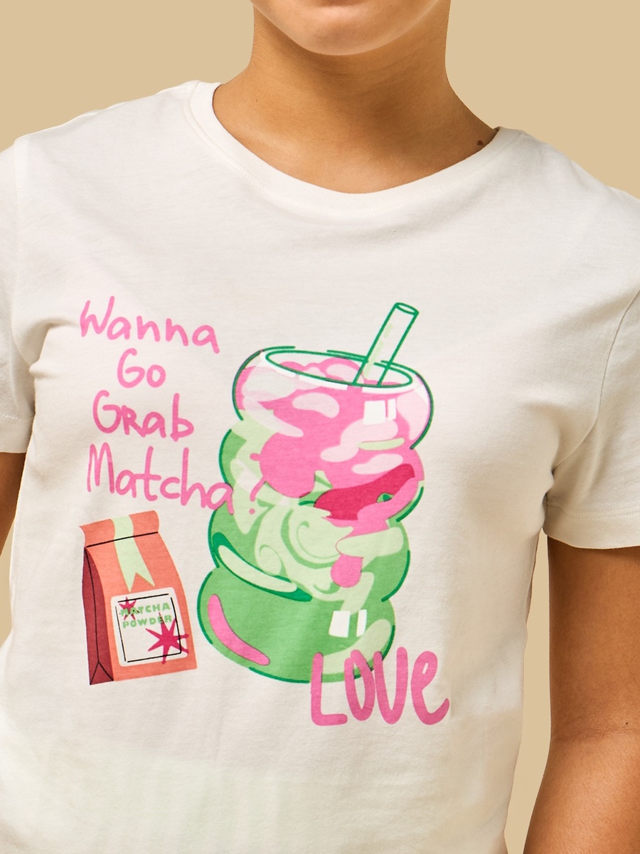 Matcha Print Cotton Pyjama Set
