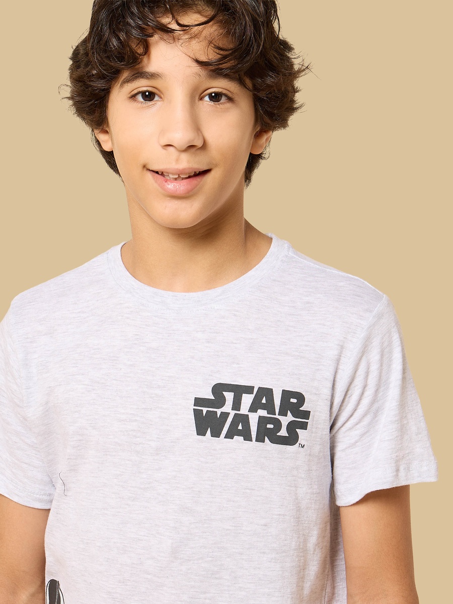 Pack of 2 - Star Wars Print Cotton Shorts Set