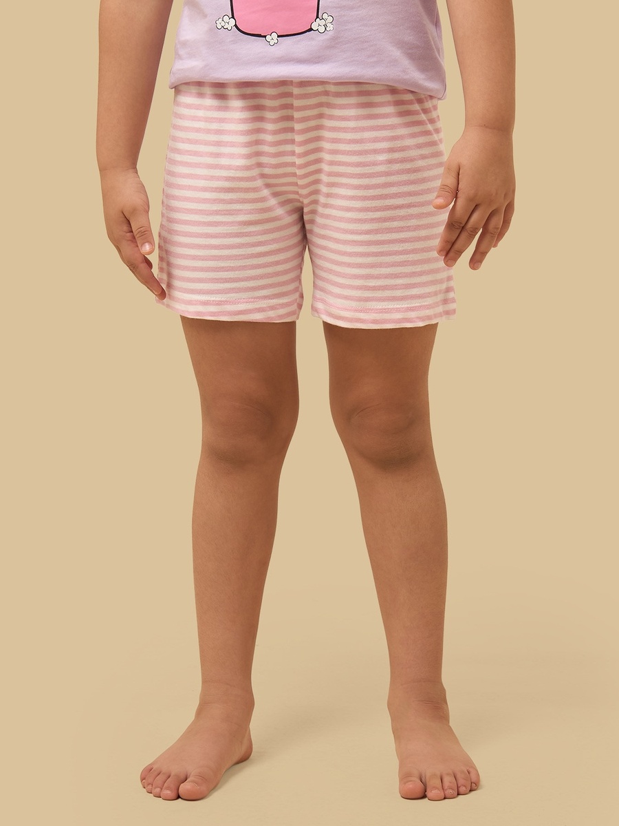 Pack of 2 - Cat Print Cotton Pyjama Set