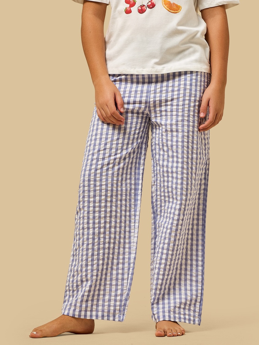 Graphic Print Cotton Pyjama Set